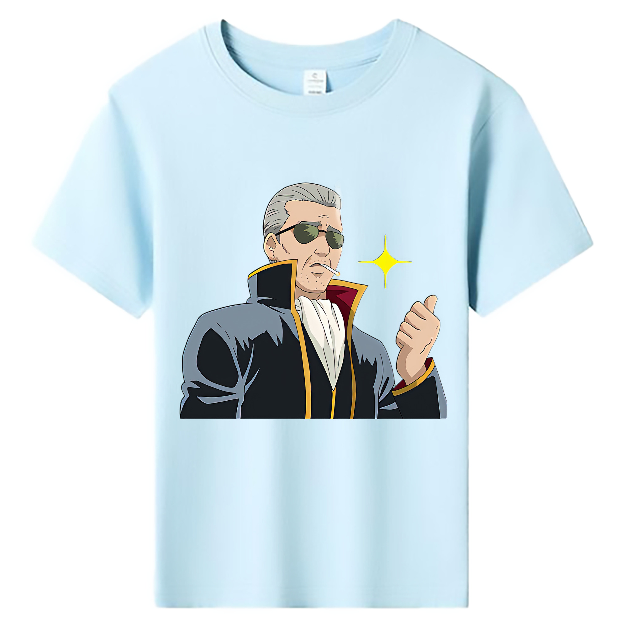 （画像用） ぎんたま 坂田銀時（さかたぎんとき） 神楽 志村新八（しむら しんぱち） GINTAMA Sakata Gintoki Kagura Shimura Shinpachi 綿100％キッズTシャツ（フロントプリント）